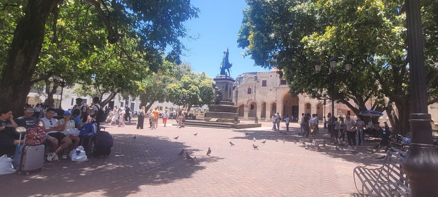 Parque Colon in Santo Domingo