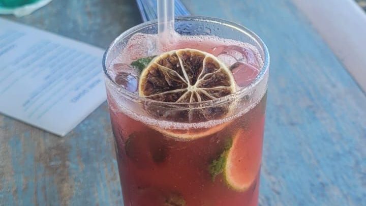 Drink by Malecon.